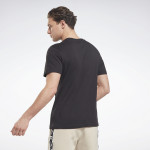 REEBOK IDENTITY CLASSICS T-SHIRT - SVARTUR